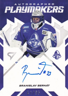 25-26 TIPOS SHL - Branislav BERNÁT č. AP-BB Autographed Playmakers 41/95