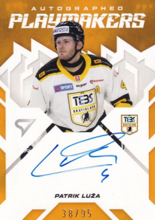 25-26 TIPOS SHL - Patrik LUŽA č. AP-LU Autographed Playmakers 38/95