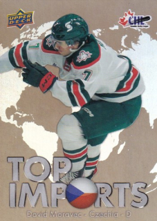 David MORAVEC 22-23 UD CHL č. TI-5 Top Imports