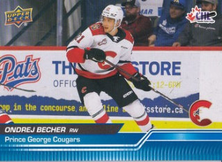 Ondřej BECHER 23-24 UD CHL č. 69 Blue