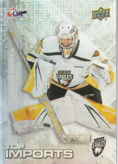 Jakub MILOTA 23-24 UD CHL č. TI-2 Top Imports