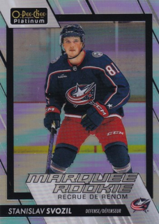 Stanislav SVOZIL 23-24 OPC Platinum č. 209 (RC) Rainbow