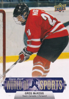 Greg McKEGG 2011 UD World of Sports č. 156