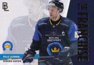 24-25 Blueline - Ville LAJUNEN no. TF-07 The Franchise Gold x/500