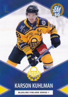 24-25 Blueline - Karson KUHLMAN no. X10 The X-Factor