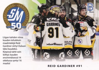 24-25 Blueline - Reid GARDINER no. KÄRPÄT-6/6 Match Card