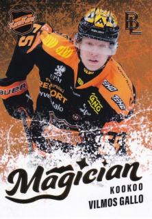 25-26 Blueline - Vilmos GALLO č. MG-08 Magician Gold x/500