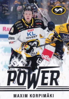 25-26 Blueline - Maxim KORPIMÄKI č. P-09 Power