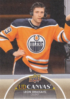 Leon DRAISAITL 21-22 Upper Deck č. C33 UD Canvas