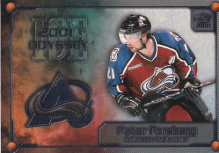 Peter FORSBERG 00-01 Pacific č. 6 Ice Odyssey