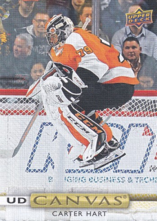 Carter HART 19-20 Upper Deck č. C33 UD Canvas