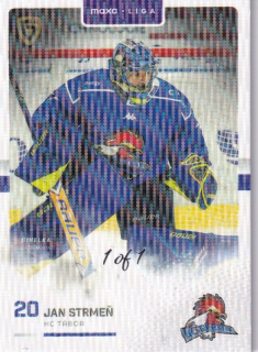 25-26 GOAL CARDS - Jan STRMEŇ č. TAB-01 Parallel 1of1