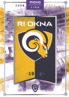 25-26 GOAL CARDS - RI OKNA BERANI ZLÍN č. C-2 Parallel x/15