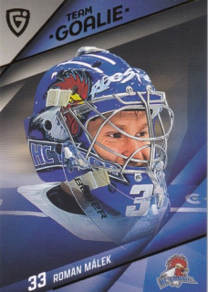 25-26 GOAL CARDS - Roman MÁLEK č. TG-09 Team Goalie