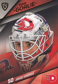 25-26 GOAL CARDS - Jakub VONDRAŠ č. TG-35 Team Goalie