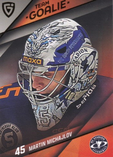 25-26 GOAL CARDS - Martin MICHAJLOV č. TG-40 Team Goalie