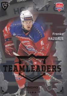25-26 GOAL CARDS - Frenks RAZGALS č. TL-13 Team Leaders