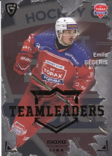 25-26 GOAL CARDS - Emils GEGERIS č. TL-14 Team Leaders