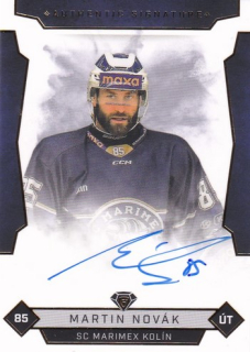 25-26 GOAL CARDS - Martin NOVÁK č. KOL-4 Authentic Signature 04/25