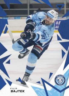 25-26 TIPSPORT LIGA - Filip BAJTEK č. 227 Blue Iceberg
