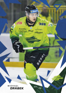 25-26 TIPSPORT LIGA - Michael DRÁBEK č. 239 Blue Iceberg