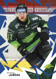 25-26 TIPSPORT LIGA - Michal JUŠČÁK č. 241 Blue Iceberg