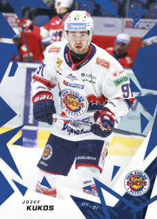 25-26 TIPSPORT LIGA - Jozef KUKOS č. 250 Blue Iceberg