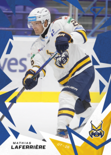 25-26 TIPSPORT LIGA - Mathias LAFERRIERE č. 257 Blue Iceberg
