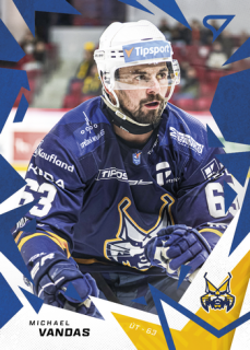 25-26 TIPSPORT LIGA - Michael VANDAS č. 261 Blue Iceberg