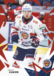 25-26 TIPSPORT LIGA - Jozef KUKOS č. 250 Red Light x/30