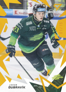 25-26 TIPSPORT LIGA - Jakub DUBRAVÍK č. 240 Golden Glow x/15