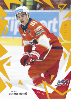 25-26 TIPSPORT LIGA - Max FERKODIČ č. 310 Golden Glow x/15