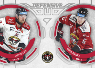25-26 TIPSPORT LIGA - Justin LEE & Boris ŽABKA č. DD-10 Defensive Duo