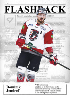 25-26 TIPSPORT LIGA - Dominik JENDROĽ č. FB-09 Flashback
