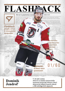 25-26 TIPSPORT LIGA - Dominik JENDROĽ č. FB-09 Flashback Dark Cooper x/60
