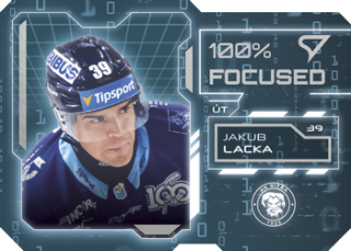 25-26 TIPSPORT LIGA - Jakub LACKA č. FS-03 100% Focused