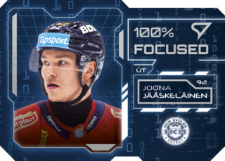 25-26 TIPSPORT LIGA - Joona JÄÄSKELÄINEN č. FS-07 100% Focused