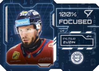 25-26 TIPSPORT LIGA - Peter ZUZIN č. FS-08 100% Focused