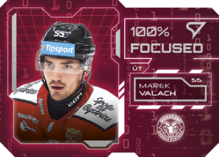 25-26 TIPSPORT LIGA - Marek VALACH č. FS-11 100% Focused