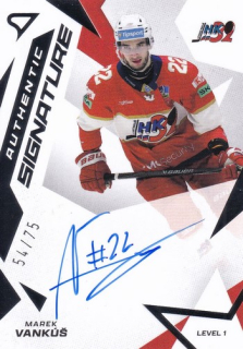 25-26 TIPSPORT LIGA - Marek VANKÚŠ č. SL1-VA Authentic Signature 54/75