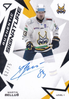 25-26 TIPSPORT LIGA - Martin BELLUŠ č. SL1-BE Authentic Signature 62/75