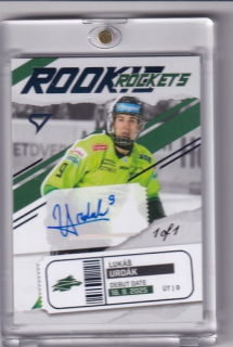 25-26 TIPSPORT LIGA - Lukáš URDÁK č. RRS-LU Rookie Rockets Auto 1of1