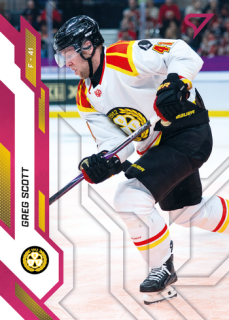 25-26 SHL - Greg SCOTT no. 033 Crimson Pink