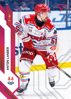 25-26 SHL - Anton LANDER no. 102 Crimson Pink