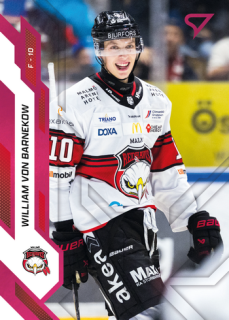 25-26 SHL - William von BARNEKOW no. 134 Crimson Pink