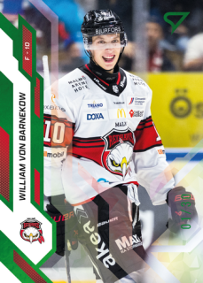 25-26 SHL - William von BARNEKOW no. 134 Shamrock Green x/30