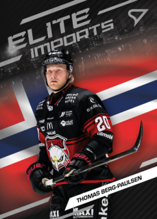 25-26 SHL - Thomas BERG-PAULSEN no. EI-17 Elite Imports