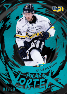 25-26 SHL - Olle ALSING no. PV-40 Polar Vortex Steel Blue x/99