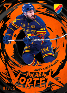 25-26 SHL - Joey LaLEGGIA no. PV-43 Polar Vortex Coral Copper x/65