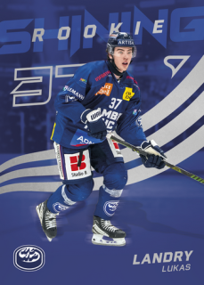 25-26 NLA - Lukas LANDRY no. SR-14 Shining Rookie